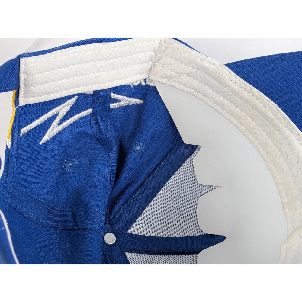 NAPA Racing Michael Waltrip Racing Toyota 55 Baseball Cap Blue Yellow White Red - Picture 11 of 12